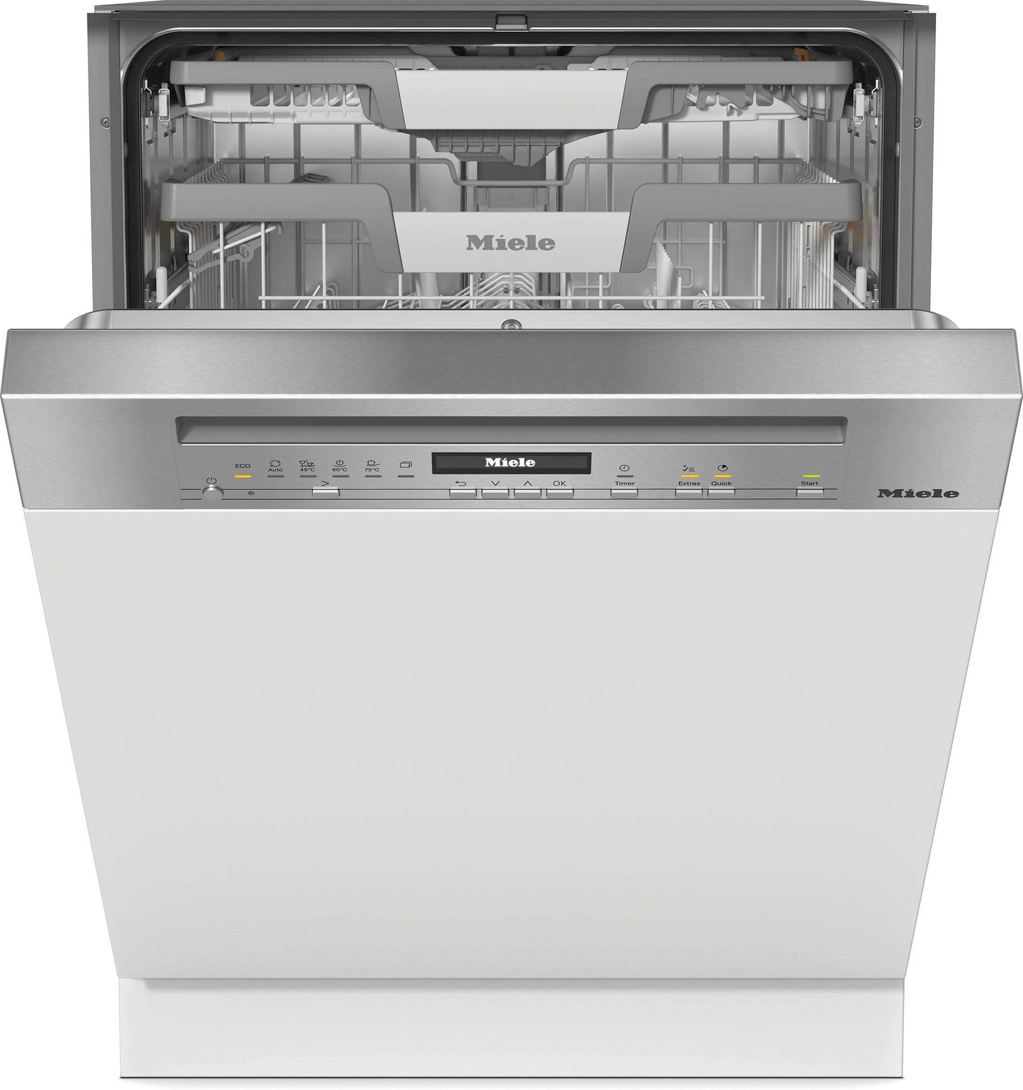 Miele G 7210 SCi partial built-in integrated dishwasher with 60 cm stainless steel front