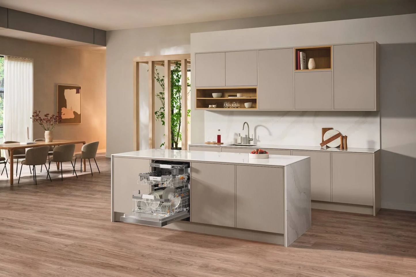 Miele G 7210 SCi partial built-in integrated dishwasher with 60 cm stainless steel front