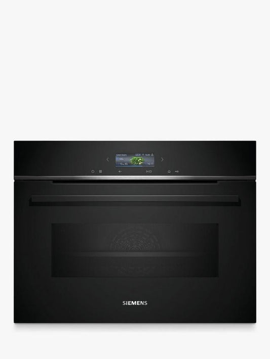 Siemens CM724G1B1B iQ700 Built-In Compact Oven with Microwave