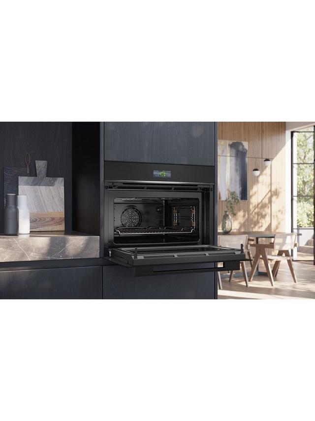 Siemens CM724G1B1B iQ700 Built-In Compact Oven with Microwave