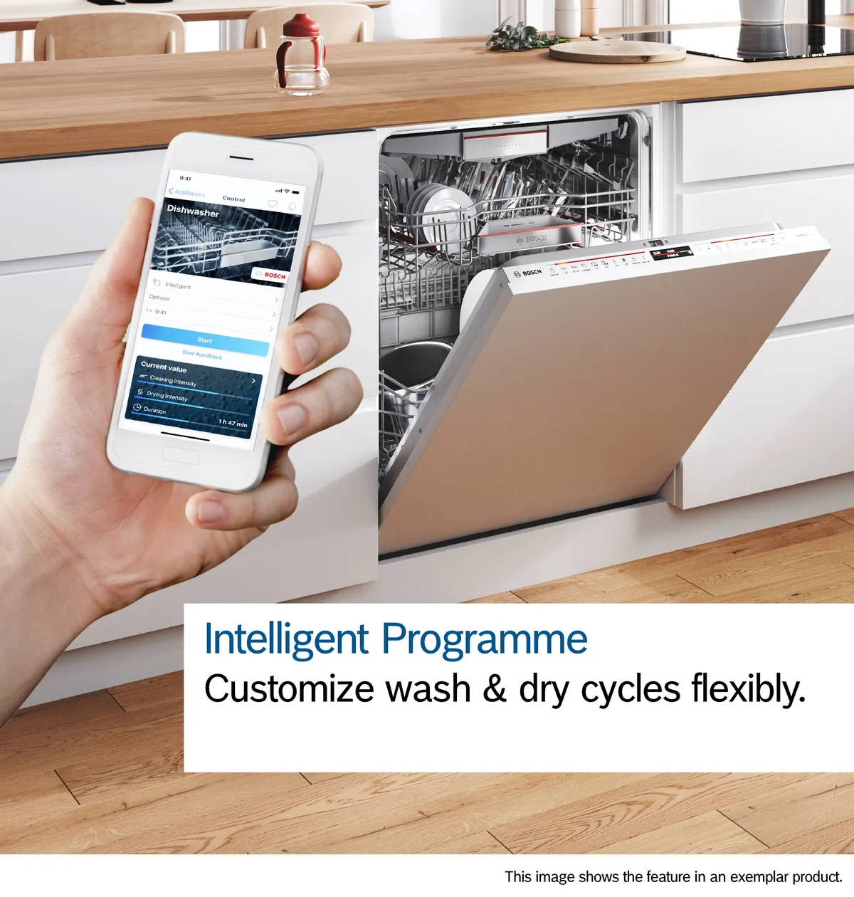 Bosch SMD6YCX01G Series 6 Fully Integrated Dishwasher