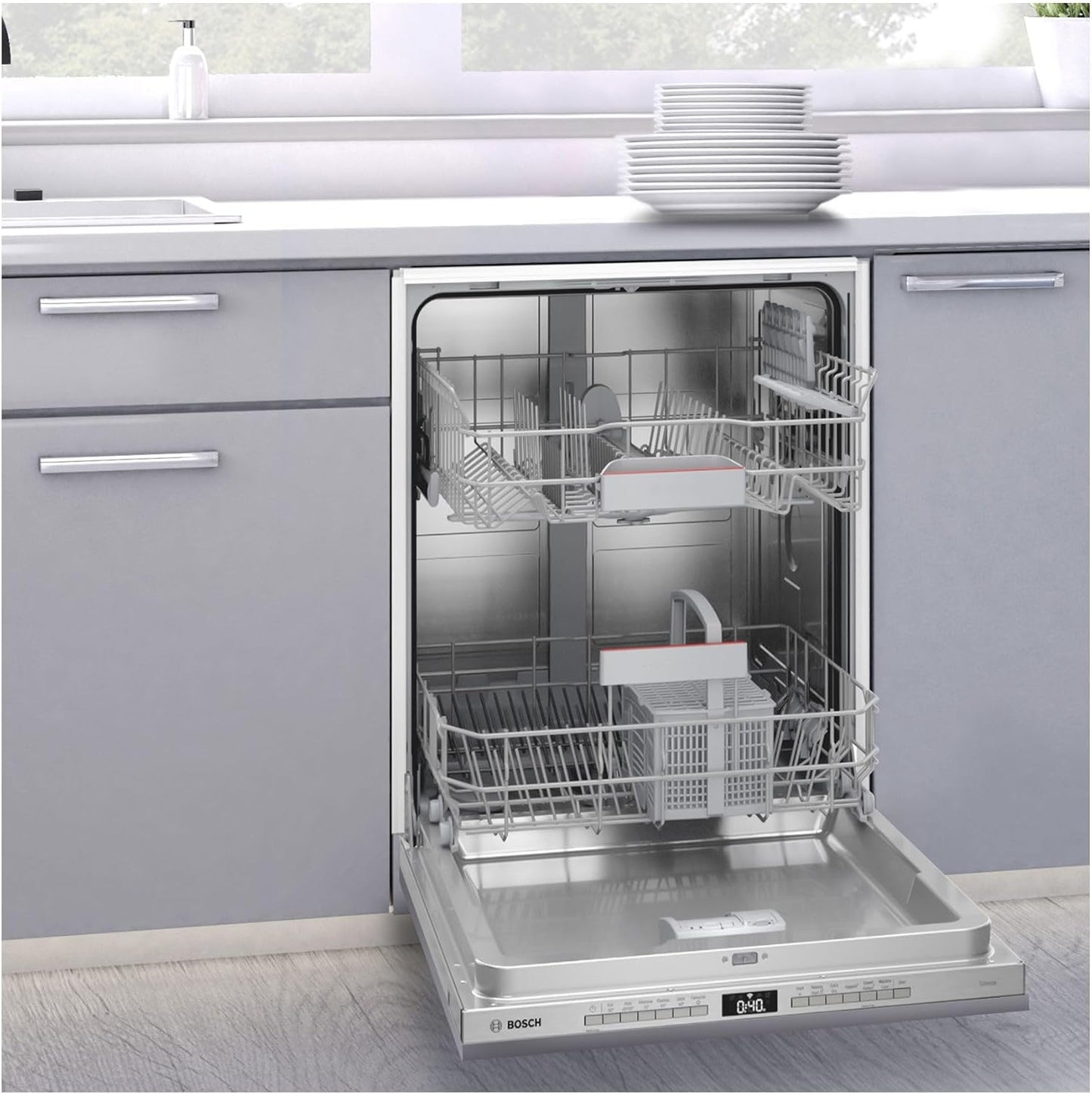 Bosch SMH4HTX02G Series 4 Fully Integrated Dishwasher