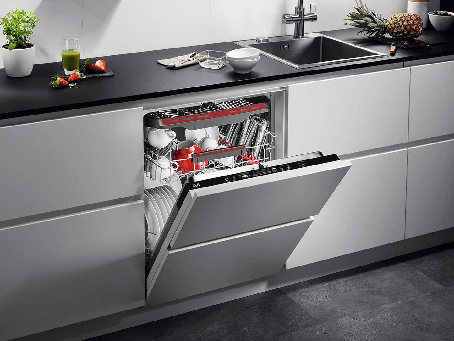 AEG FSB54907Z Integrated Dishwasher