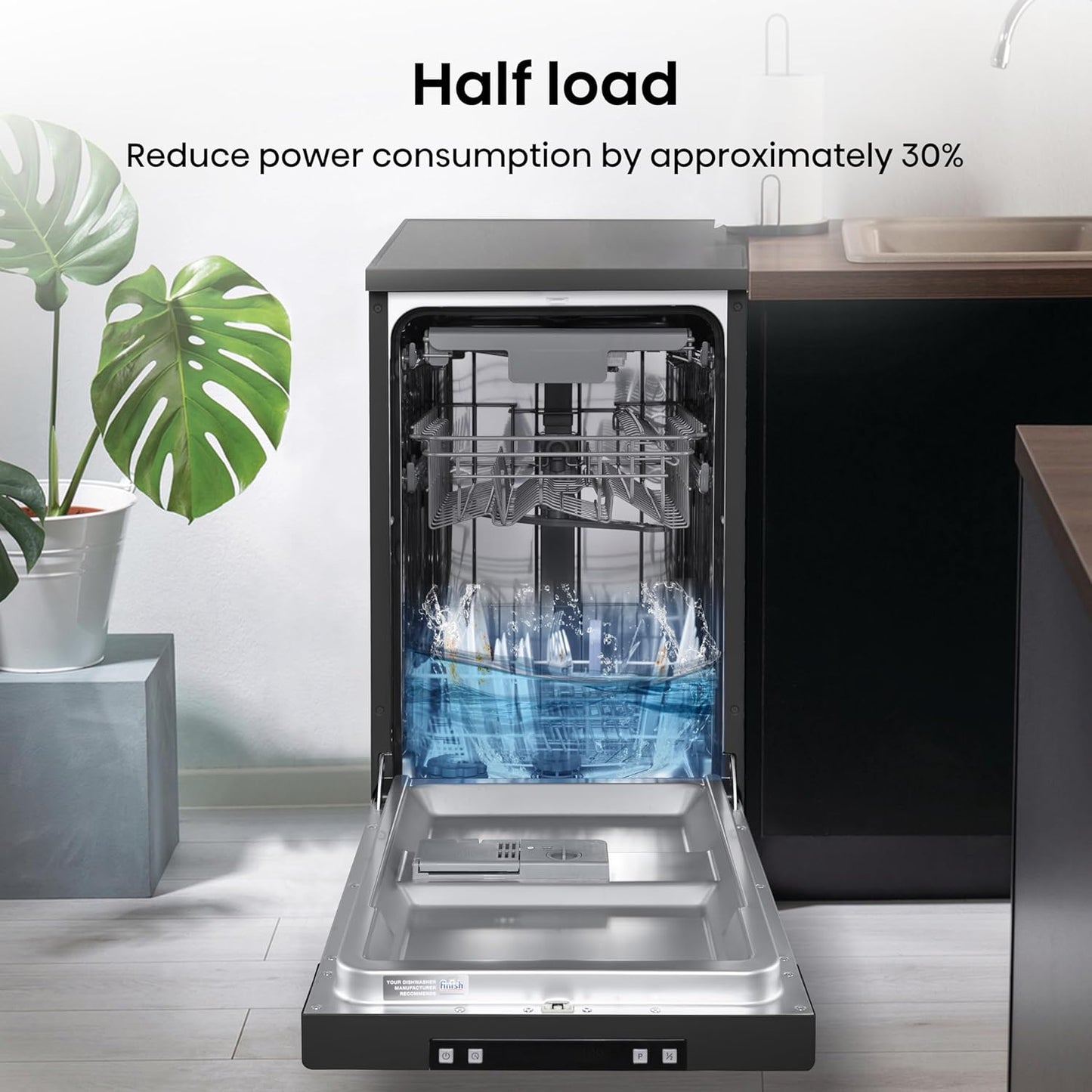 Hisense HS523E15BUK Slimline Dishwasher